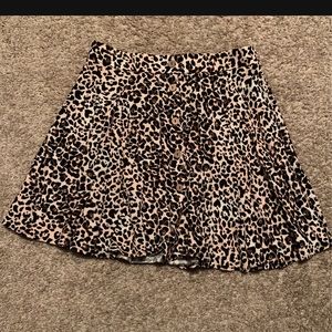 Cheetah skirt
